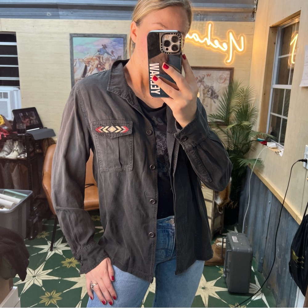 Stetson faded black jacket